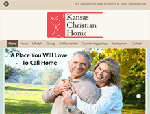 Tablet Screenshot of kschristianhome.org